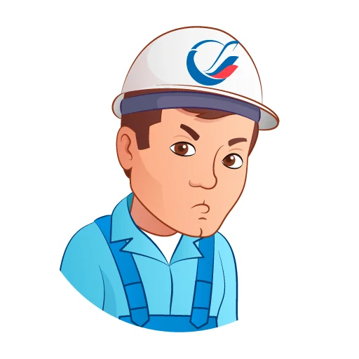😠 Стикер «Trans neft» для Telegram