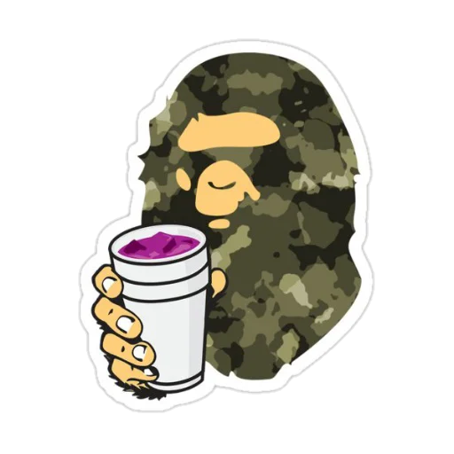 🦍 Стикер «Trap» для Telegram