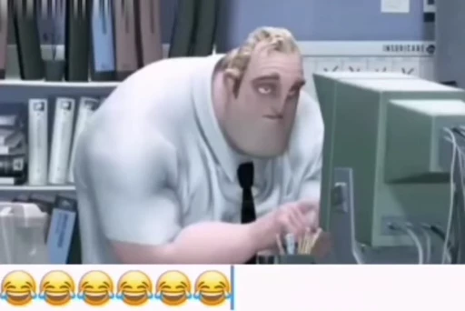 😂 Стикер «Trash» для Telegram