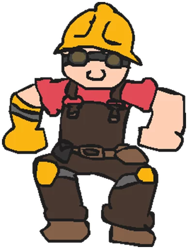 🔧 Стикер «Muddys Trash Fortress 2» для Telegram