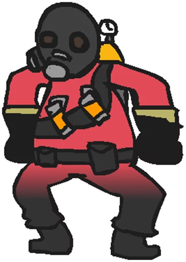 🍭 Стикер «Muddys Trash Fortress 2» для Telegram