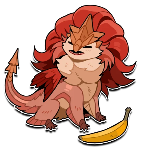 🍌 Стикер «Animals Random» для Telegram