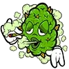 Стикер 30 Weed