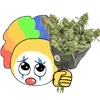 Стикер 15 Weed