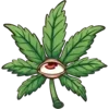 Стикер 52 Weed
