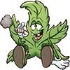 Стикер 47 Weed