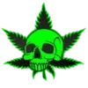 Стикер 50 Weed