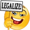 Стикер 13 Weed