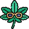 Стикер 43 Weed