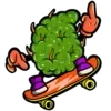 Стикер 31 Weed