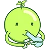 Стикер 19 Weed