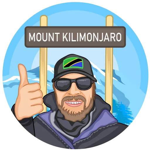 👍 Стикер «Travelanser» для Telegram