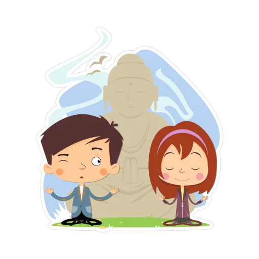 😉 Стикер «Travelling with love» для Telegram