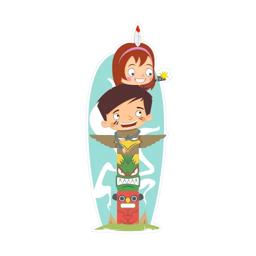 😁 Стикер «Travelling with love» для Telegram