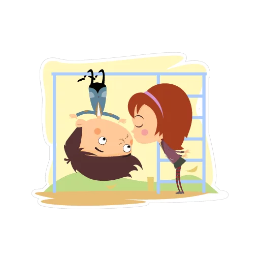 😘 Стикер «Travelling with love» для Telegram