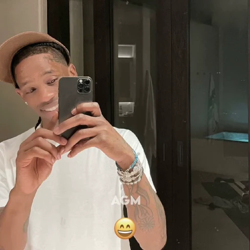 😄 Стикер «Travis Scott» для Telegram