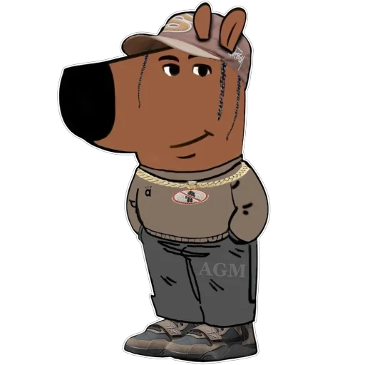 😼 Стикер «Travis Scott» для Telegram