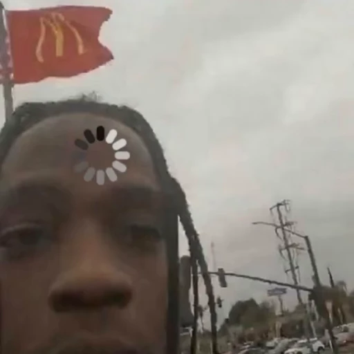 😧 Стикер «Travis Scott» для Telegram