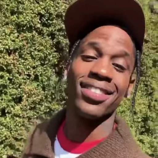 😉 Стикер «Travis Scott» для Telegram