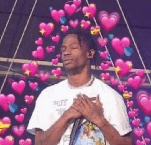 🥢 Стикер «Travis Scott» для Telegram