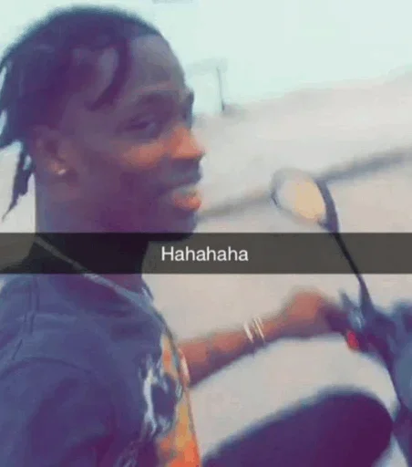 🥢 Стикер «Travis Scott» для Telegram