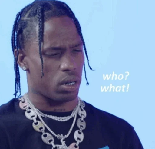 🥢 Стикер «Travis Scott» для Telegram