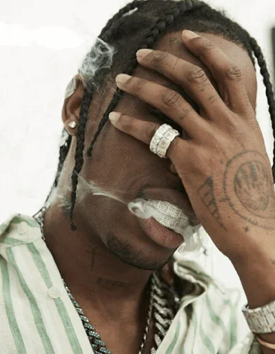 🥢 Стикер «Travis Scott» для Telegram