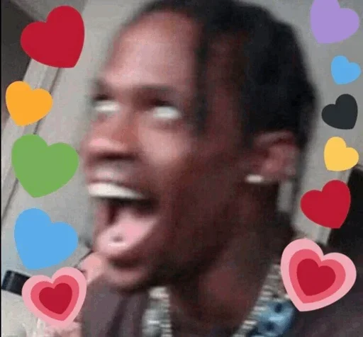 🥢 Стикер «Travis Scott» для Telegram