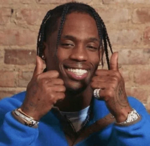 🥢 Стикер «Travis Scott» для Telegram