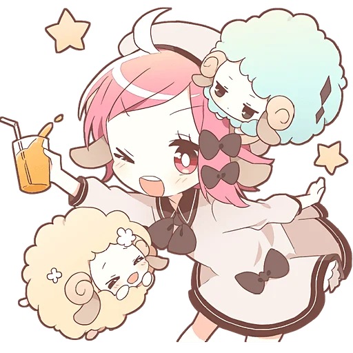 🍹 Стикер «Тройняшки 2» для Telegram