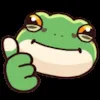 Стикер 27 Tree Frog