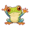 ⭐ Эмодзи «Tree frog» для Telegram
