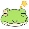 ⭐ Эмодзи «Tree frog» для Telegram