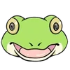 ⭐ Эмодзи «Tree frog» для Telegram