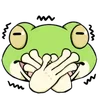 ⭐ Эмодзи «Tree frog» для Telegram