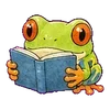 ⭐ Эмодзи «Tree frog» для Telegram