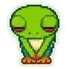 ⭐ Эмодзи «Tree frog» для Telegram