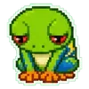 ⭐ Эмодзи «Tree frog» для Telegram