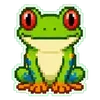 ⭐ Эмодзи «Tree frog» для Telegram