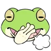 ⭐ Эмодзи «Tree frog» для Telegram