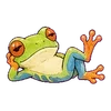 ⭐ Эмодзи «Tree frog» для Telegram
