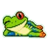 ⭐ Эмодзи «Tree frog» для Telegram