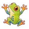 ⭐ Эмодзи «Tree frog» для Telegram