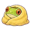 ⭐ Эмодзи «Tree frog» для Telegram