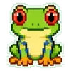 ⭐ Эмодзи «Tree frog» для Telegram