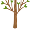 🌳 Эмодзи «Деревья» для Telegram
