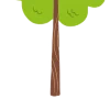 🌳 Эмодзи «Деревья» для Telegram