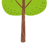 🌳 Эмодзи «Деревья» для Telegram