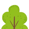 🌳 Эмодзи «Деревья» для Telegram