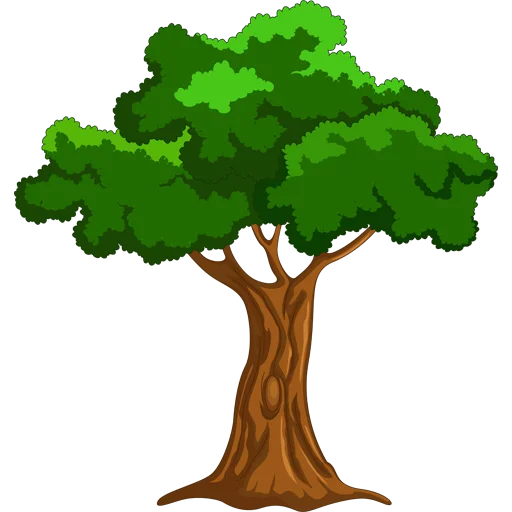 🌳 Стикер «Trees» для Telegram